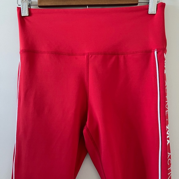 ZYIA Active Red Leggings Size 6-8 - Picture 2 of 9
